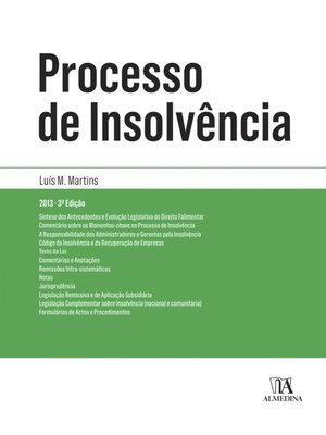 cover image of Processo de Insolvência--Anotado e Comentado